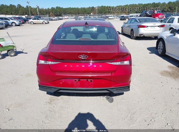 KMHLM4AG0PU581504 2023 HYUNDAI ELANTRA Burgundy 