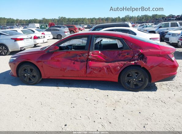 KMHLM4AG0PU581504 2023 HYUNDAI ELANTRA Burgundy 