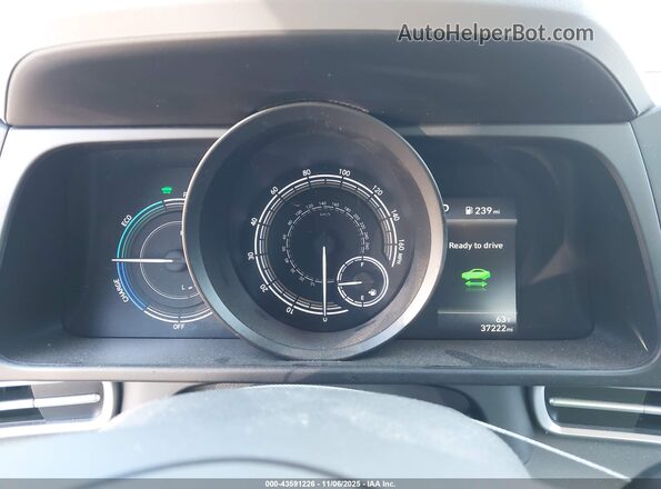 KMHLM4AJ4NU020862 2022 HYUNDAI ELANTRA HYBRID Черный Вид задних сидений