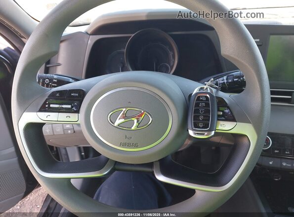 KMHLM4AJ4NU020862 2022 HYUNDAI ELANTRA HYBRID Черный Вид панели приборов