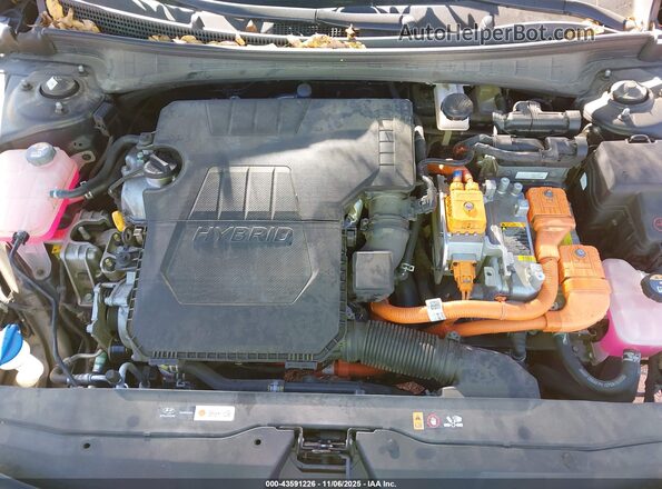 KMHLM4AJ4NU020862 2022 HYUNDAI ELANTRA HYBRID Черный Вид сзади