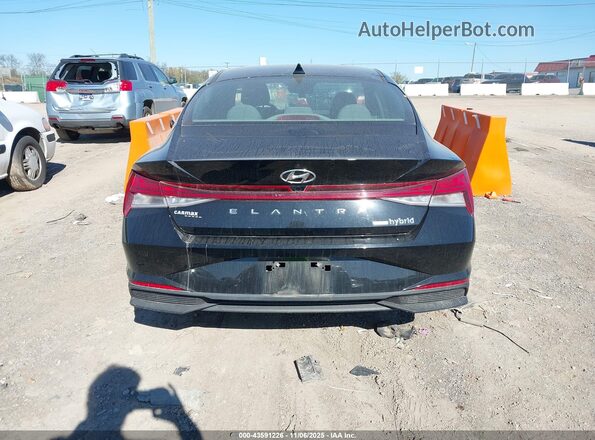KMHLM4AJ4NU020862 2022 HYUNDAI ELANTRA HYBRID Черный 