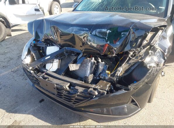 KMHLM4AJ5PU079292 2023 HYUNDAI ELANTRA HYBRID Black Вид спереду