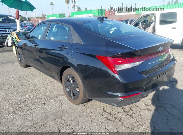 KMHLM4AJ5PU079292 2023 HYUNDAI ELANTRA HYBRID Black Задня ліва чверть