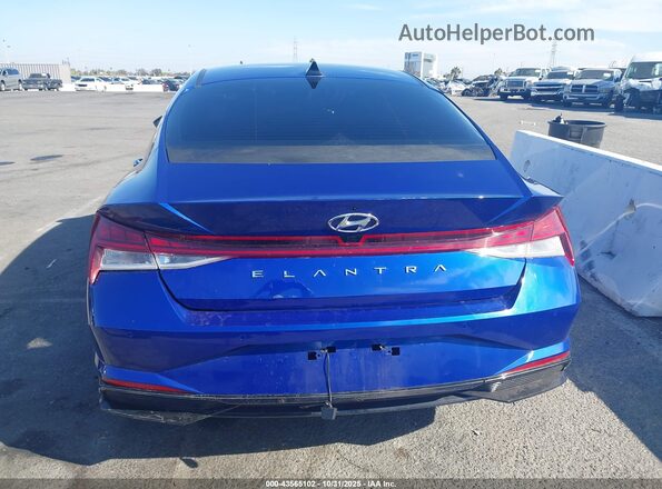 KMHLN4AJ4PU080964 2023 HYUNDAI ELANTRA HYBRID Blue 