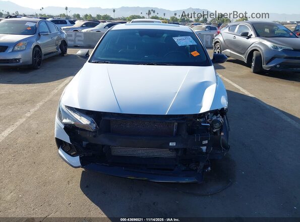 KMHLR4AF4MU176489 2021 HYUNDAI ELANTRA White Սարքավորումների վահանակի տեսք
