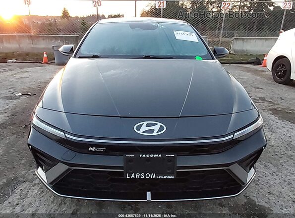 KMHLR4DF5RU768437 2024 HYUNDAI ELANTRA Gray ხელსაწყოთა პანელის ხედი