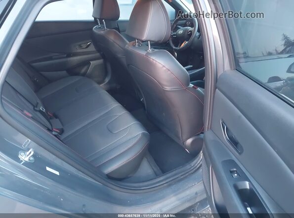 KMHLR4DF5RU768437 2024 HYUNDAI ELANTRA Gray VIN კოდის სტიკერის ხედი