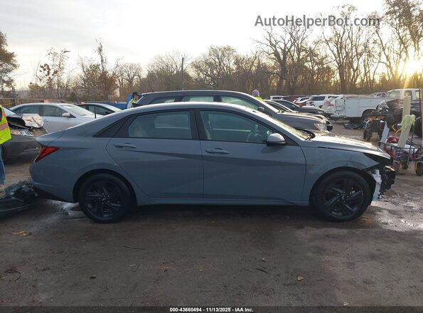 KMHLS4AG1MU189407 2021 HYUNDAI ELANTRA Серый Панорамный вид салона 360°