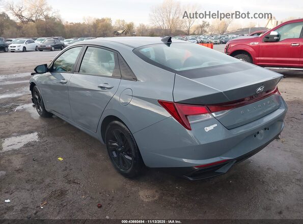 KMHLS4AG1MU189407 2021 HYUNDAI ELANTRA Серый Задняя левая четверть