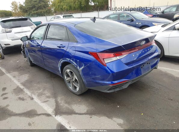 KMHLS4AG2PU602178 2023 HYUNDAI ELANTRA Blue Հետևի ձախ