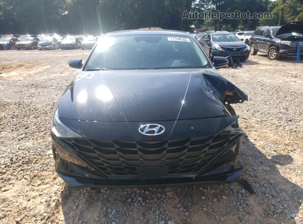 KMHLS4AG3PU557090 2023 HYUNDAI ELANTRA Black Вид спереду