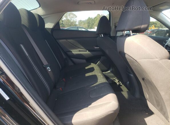 KMHLS4AG3PU557090 2023 HYUNDAI ELANTRA Black Вид задніх сидінь