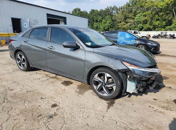 KMHLS4AG3PU599288 2023 HYUNDAI ELANTRA Gray Առջևի աջ