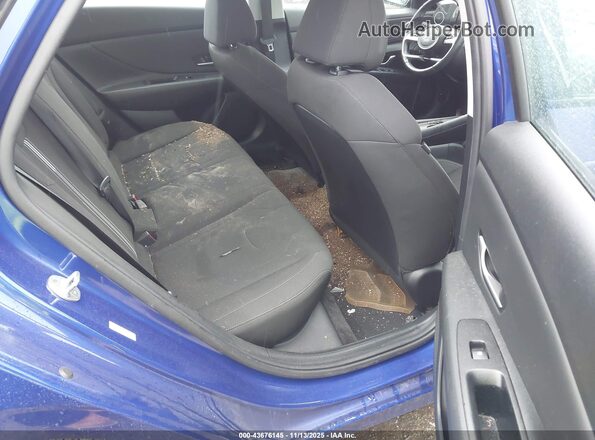 KMHLS4AG4MU210928 2021 HYUNDAI ELANTRA Blue Вид наклейки з VIN-кодом