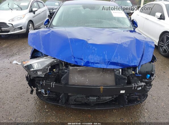 KMHLS4AG4MU210928 2021 HYUNDAI ELANTRA Blue Вид спереду