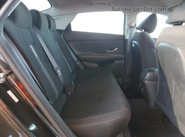 KMHLS4AG4PU464966 2023 HYUNDAI ELANTRA Черный Вид задних сидений