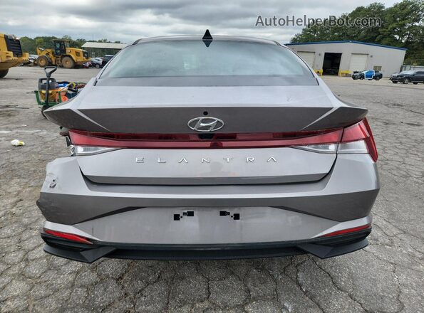 KMHLS4AG4PU483680 2023 HYUNDAI ELANTRA Silver უკანა ხედი