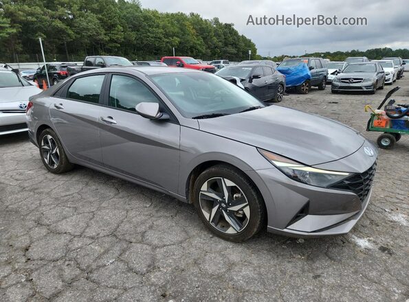 KMHLS4AG4PU483680 2023 HYUNDAI ELANTRA Silver წინა მარჯვენა