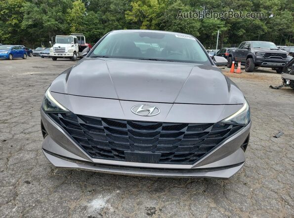 KMHLS4AG4PU483680 2023 HYUNDAI ELANTRA Silver წინა ხედი