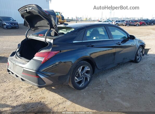 KMHLS4DG2SU881149 2025 HYUNDAI ELANTRA Black Trasero derecho