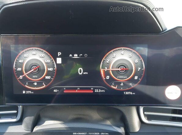 KMHLS4DG5SU974232 2025 HYUNDAI ELANTRA Gray Widok tylnych siedzeń