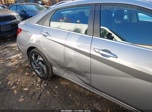 KMHLS4DG5SU974232 2025 HYUNDAI ELANTRA Gray Widok z przodu