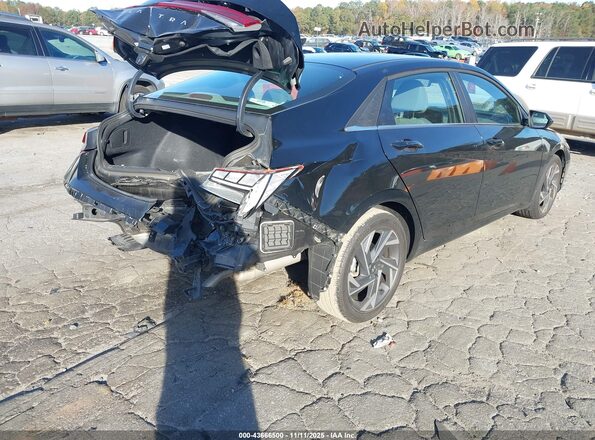 KMHLS4DG8RU688787 2024 HYUNDAI ELANTRA Black Հետևի աջ