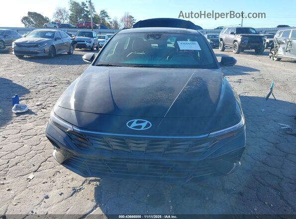 KMHLS4DG8RU688787 2024 HYUNDAI ELANTRA Black Սարքավորումների վահանակի տեսք