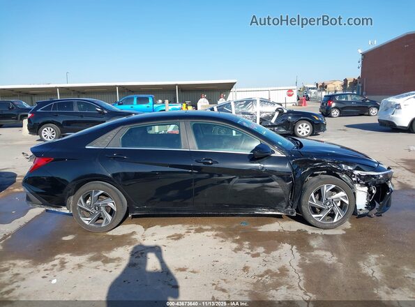 KMHLS4DGXRU707419 2024 HYUNDAI ELANTRA Black 
