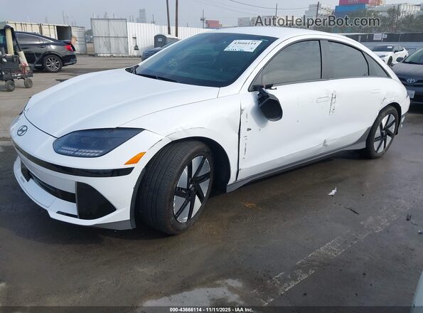 KMHM14AB3SA085933 2025 HYUNDAI IONIQ 6 White Przód lewy