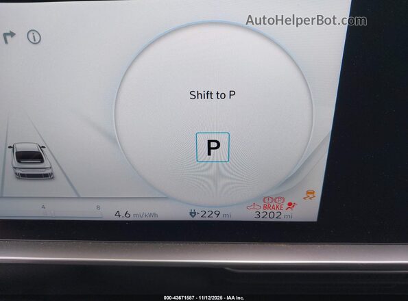 KMHM24AC3SA083881 2025 HYUNDAI IONIQ 6 Gray Vista de los asientos traseros