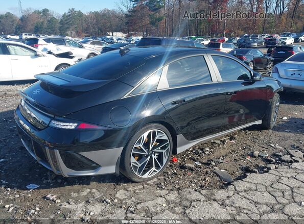 KMHM34AA2SA084645 2025 HYUNDAI IONIQ 6 Black Tył prawy