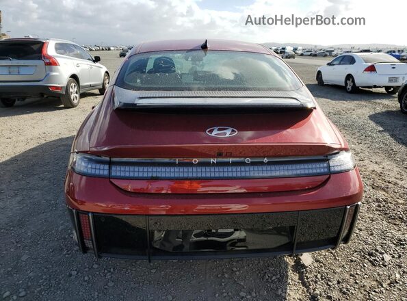KMHM34AA2SA085990 2025 HYUNDAI IONIQ Red Vista trasera