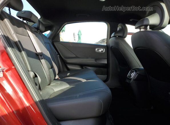 KMHM34AA2SA085990 2025 HYUNDAI IONIQ Red Vista de los asientos traseros