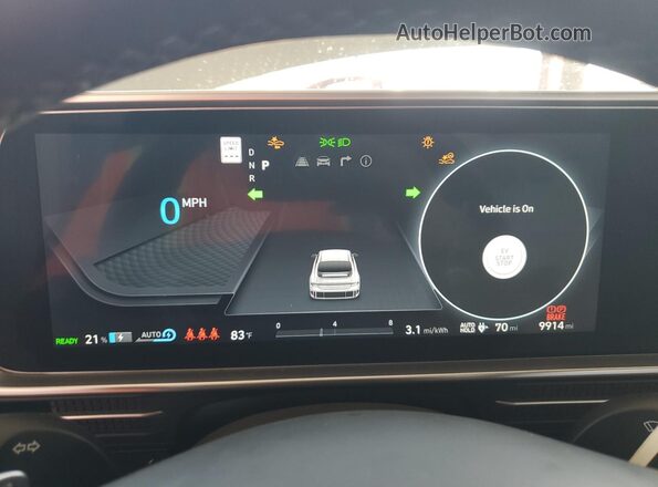 KMHM34AA4SA084761 2025 HYUNDAI IONIQ Серебряный Вид щитка приборов