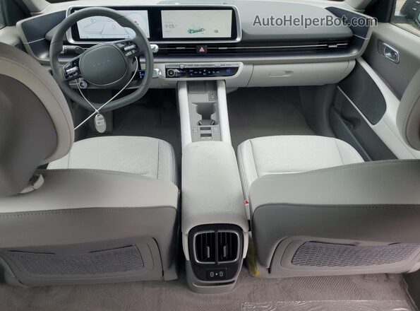 KMHM34AA7SA087864 2025 HYUNDAI IONIQ Black წინა პანელის ხედი