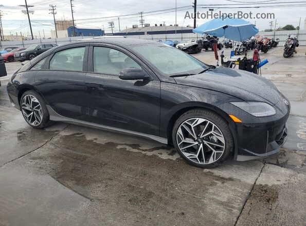 KMHM34AA7SA087864 2025 HYUNDAI IONIQ Black წინა მარჯვენა
