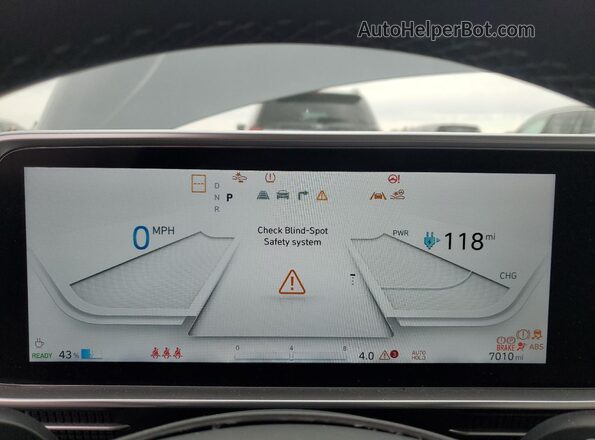 KMHM34AC1SA092477 2025 HYUNDAI IONIQ Gray Вид щитка приладів