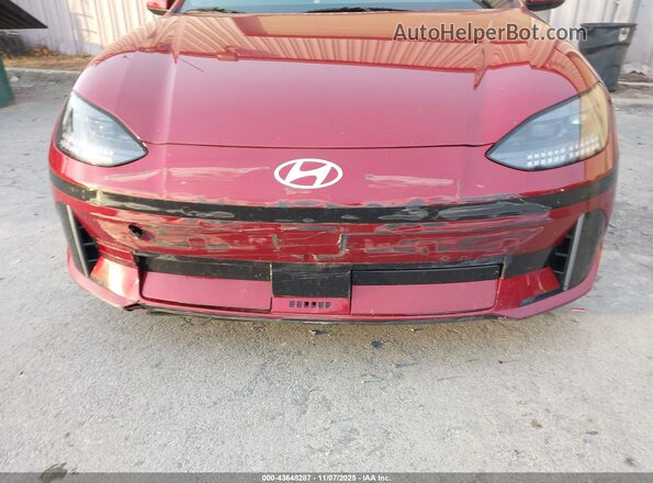 KMHM34AC2PA038578 2023 HYUNDAI IONIQ 6 Red Вид спереду