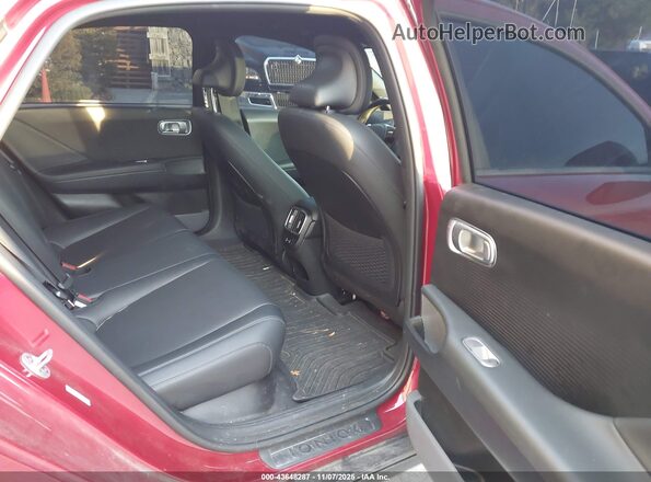 KMHM34AC2PA038578 2023 HYUNDAI IONIQ 6 Red Вид наклейки з VIN-кодом