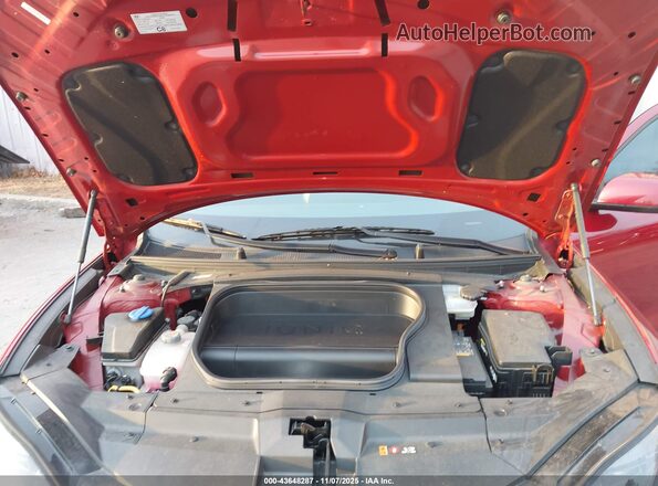 KMHM34AC2PA038578 2023 HYUNDAI IONIQ 6 Red Вид ззаду