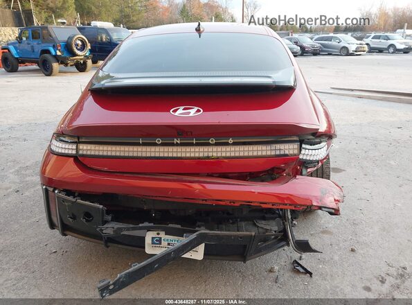KMHM34AC2PA038578 2023 HYUNDAI IONIQ 6 Red 