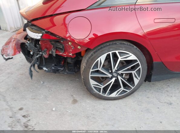 KMHM34AC2PA038578 2023 HYUNDAI IONIQ 6 Red 