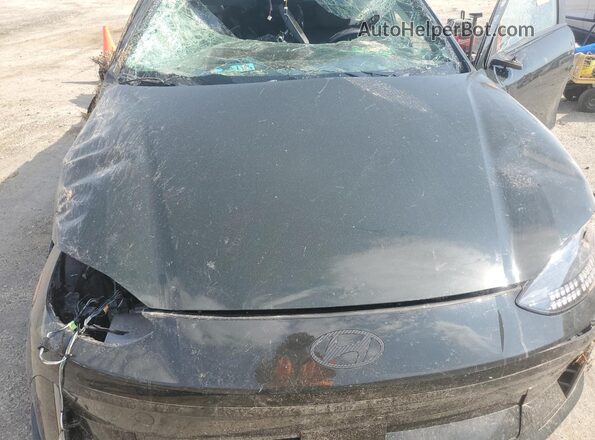 KMHM34AC2PA053341 2023 HYUNDAI IONIQ Серый Вид задней части салона