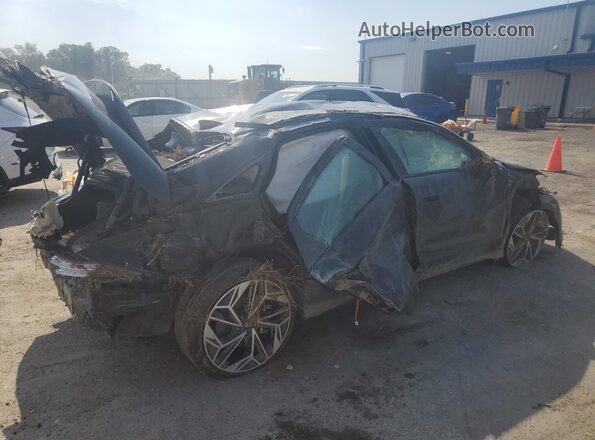 KMHM34AC2PA053341 2023 HYUNDAI IONIQ Серый Задняя правая четверть