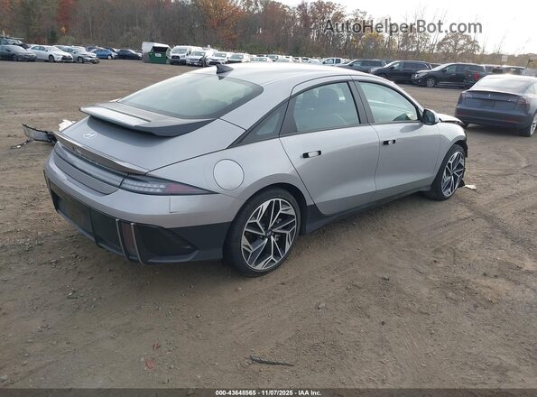 KMHM34AC6RA055533 2024 HYUNDAI IONIQ 6 Silver Rear right