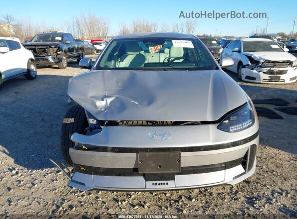 KMHM34ACXPA051062 2023 HYUNDAI IONIQ 6 Gray Rear interior view