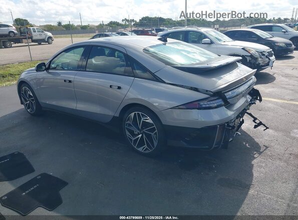 KMHM54AC5RA064248 2024 HYUNDAI IONIQ 6 Gray Rear left