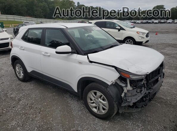 KMHRB8A32MU072269 2021 HYUNDAI VENUE White Przód prawy